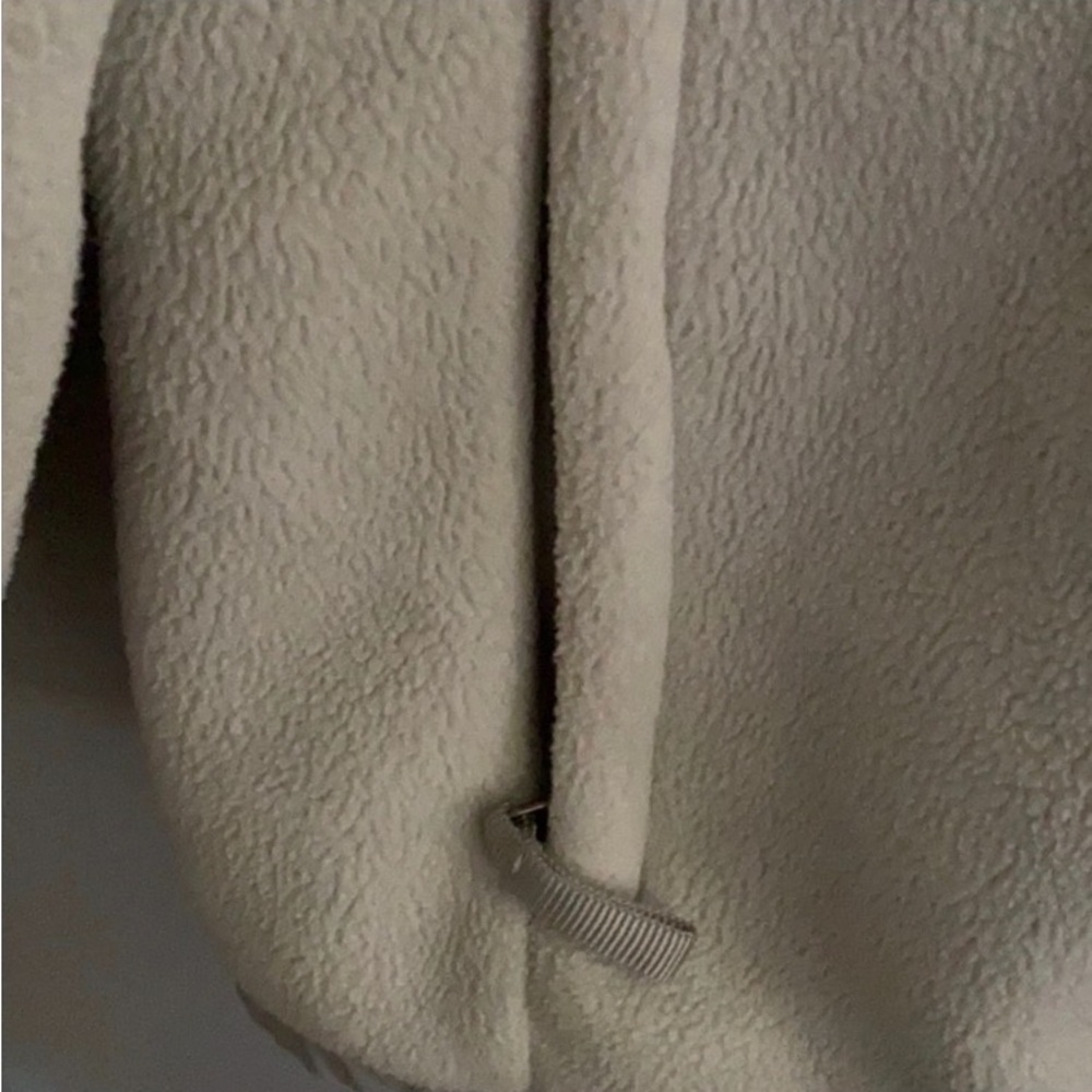 The North Face White & Silver ZIP UP EUC - Picture 4 of 8